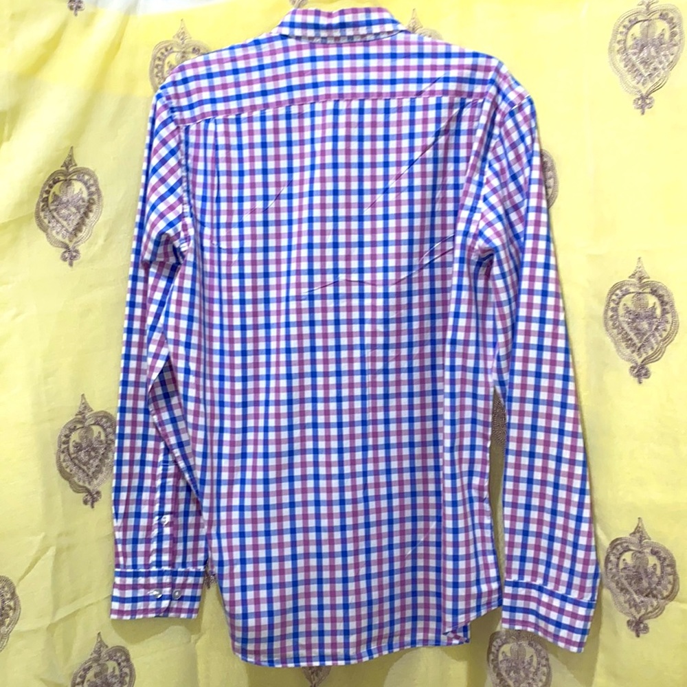 Men Goodthreads Button-Down Small-Checkered Multi… - image 2